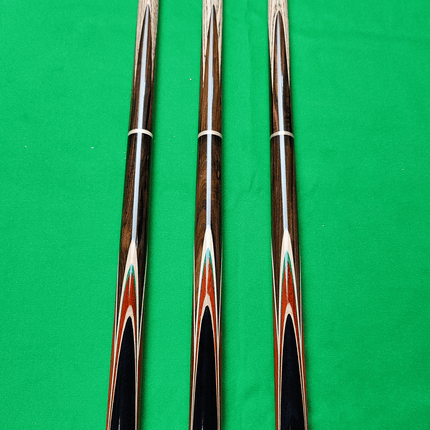 John Paris Snooker Cue 3 Pieces/Short Handle - Black
