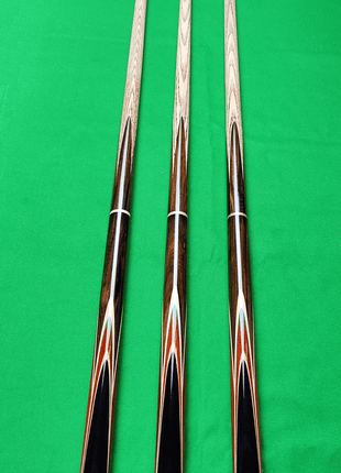 John Paris Snooker Cue 3 Pieces/Short Handle - Black