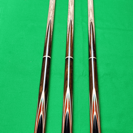 John Paris Snooker Cue 3 Pieces/Short Handle - Black