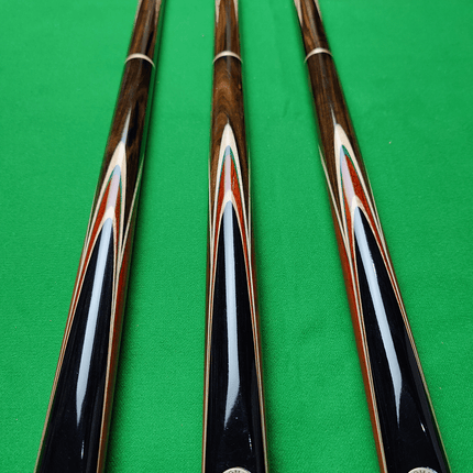 John Paris Snooker Cue 3 Pieces/Short Handle - Black