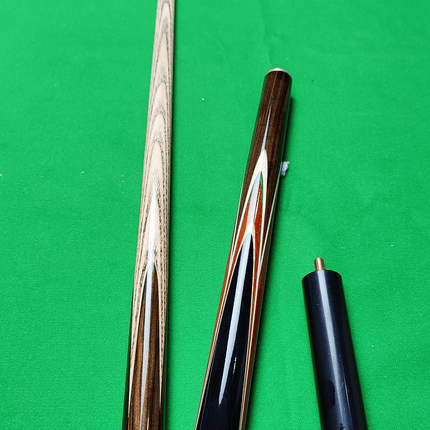 John Paris Snooker Cue 3 Pieces/Short Handle - Black