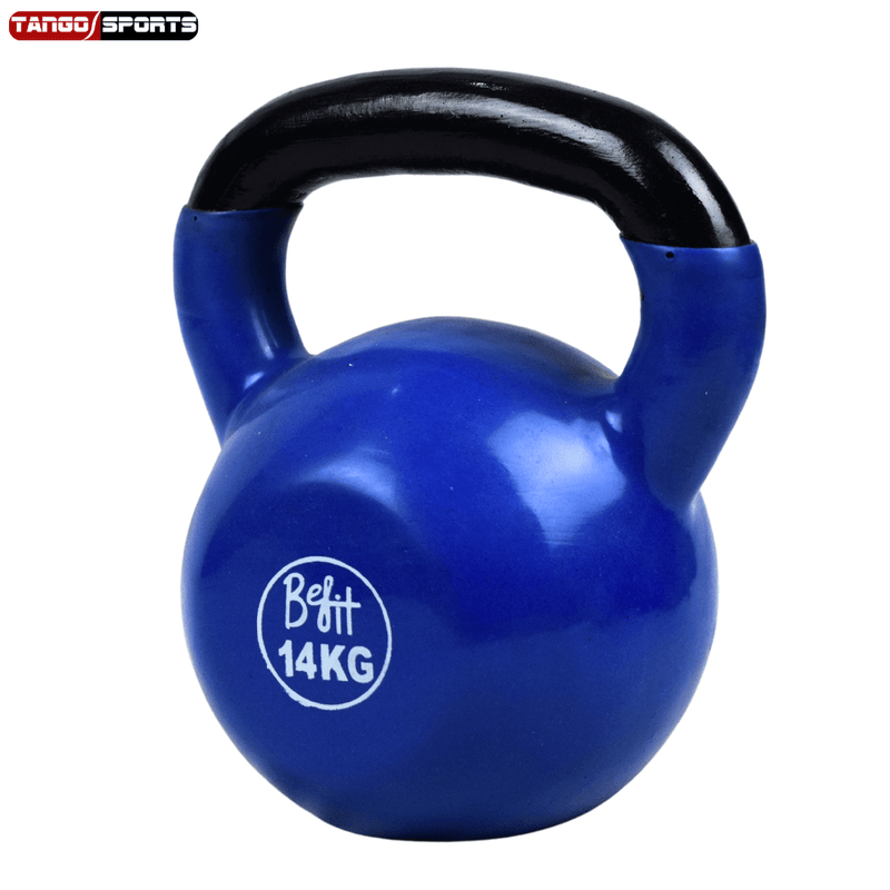 14kg Kettlebells Vinyl Coated Cast Iron