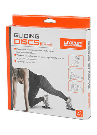 LIVE UP EXERCISE GLIDING DISK LS-3360