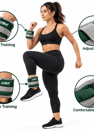 Liveup Wrist & Ankle Weight 2KG - Pack of 2 -  LS3011