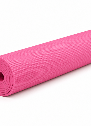 Liveup Exercise Yoga Mat PVC 4mm Pink LS3231