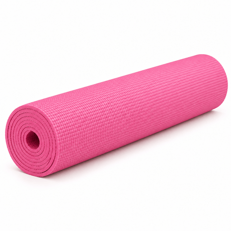 Liveup Exercise Yoga Mat PVC 4mm Pink LS3231