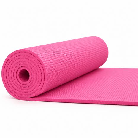 Liveup Exercise Yoga Mat PVC 4mm Pink LS3231