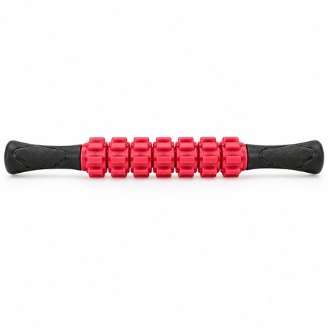 Massage Stick Muscle Roller for Athletes | Anti-Slip Grip, Portable Noiseless Massage Tool for Legs, Back & Arms