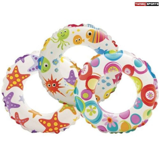 Intex Lively Print Swim Ring 20Inch - 59230