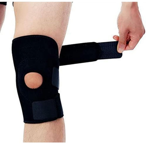 Knee Brace Sleeve Open Patella 2 Straps- Pack of 1