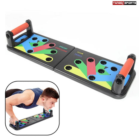 Pushup board , Multipurpose Exercise Board - Black