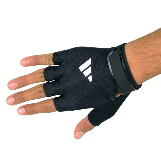 Ads Original Weight Lifting Gym Gloves Pair - Black