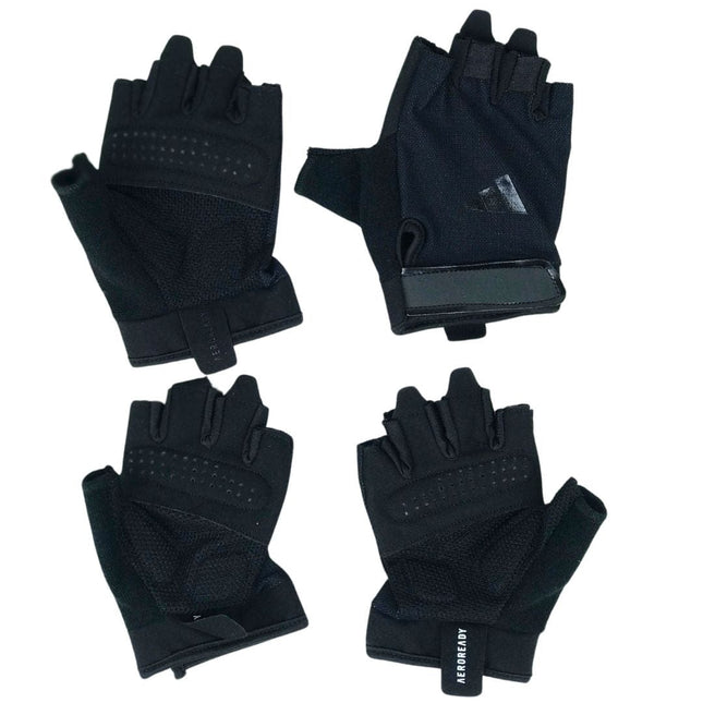 Ads Original Weight Lifting Gym Gloves Pair - Black