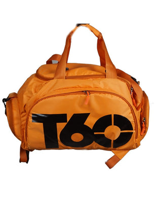 T60 Backpack 2 in 1 with Shoe Compartment - Orange
