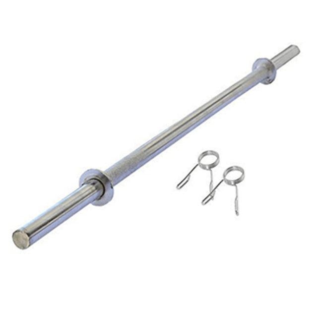 3ft & Small Dumbell Rods, 20kg Plates,10mm Mat, Disc and Trimmer Double Spring - (Pack of 7)
