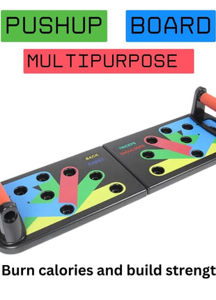 Pack of 3 - Automatic Ab Wheel Roller, Pushup board & Hand Grip 5-100kg