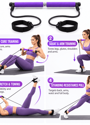 Portable Pilates Bar Kit