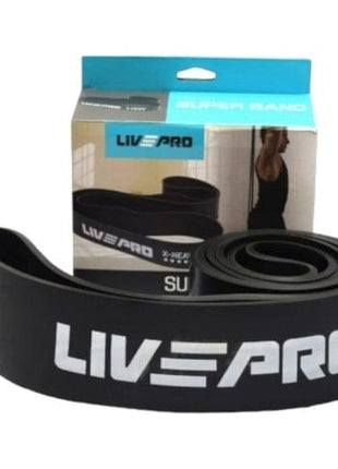 Livepro Super Band Latex Loop Band XTRA Large 70mm - Black 65-170 Lbs
