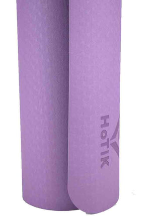 Yoga Exercise Mat - TPE Material 6mm Double Color Purple