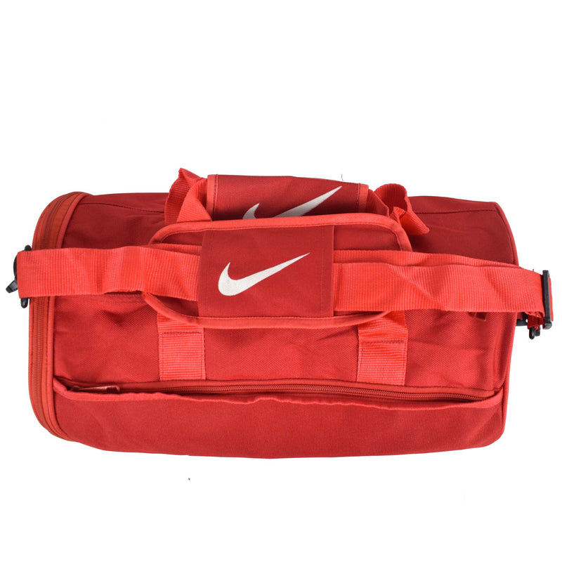 NK Duffle Bag 18 Inches With Shoes Compartment, Gym Bag , Travel Bag- Red and Black