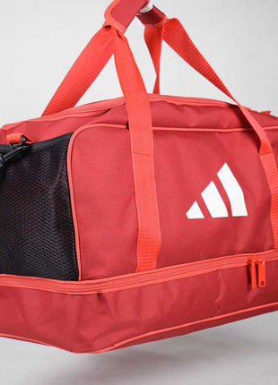Ads Tiro League Duffle Bag With Shoe Compartment - Full Red