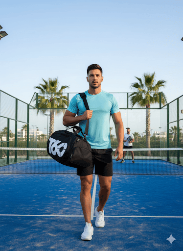 T60 Backpack 2 in 1 with Shoe Compartment - Black