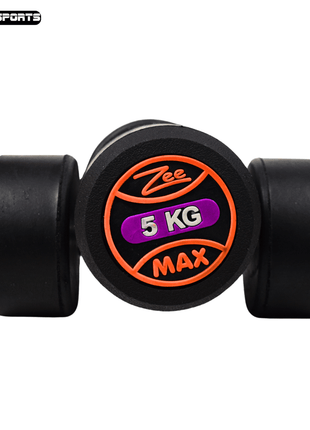 Rubber Coated Dumbbells 1KG TO 20KG - PACK OF 2