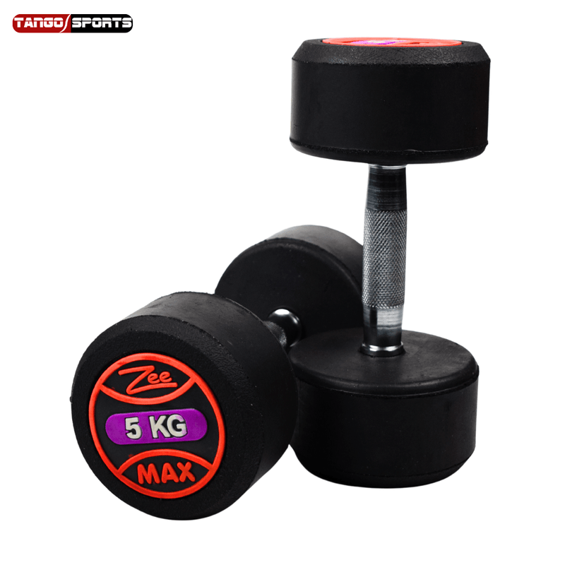 Rubber Coated Dumbbells 1KG TO 20KG - PACK OF 2