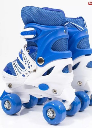 Power Superb Adjustable Roller Skate Shoes 4-Wheels Adjustable Size