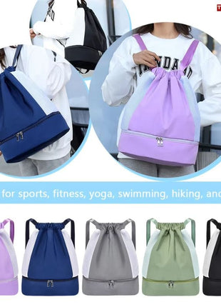 Fitness Bag Waterproof Sports Gym Backpack For Yoga, Swimming & Travel