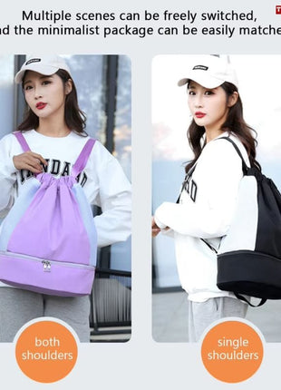 Fitness Bag Waterproof Sports Gym Backpack For Yoga, Swimming & Travel