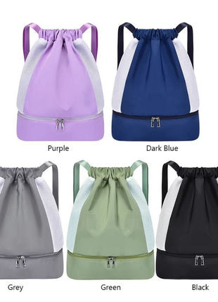 Fitness Bag Waterproof Sports Gym Backpack For Yoga, Swimming & Travel