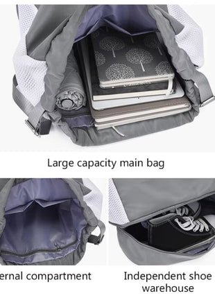 Fitness Bag Waterproof Sports Gym Backpack For Yoga, Swimming & Travel