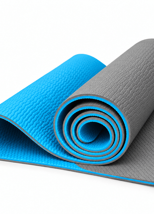 Yoga Exercise Mat - TPE Material 10 mm - Random Colors