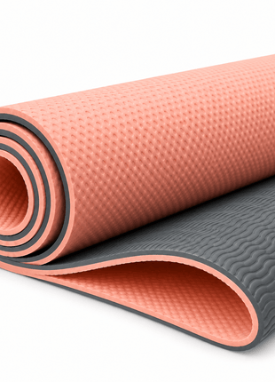 Yoga Exercise Mat - TPE Material 10 mm - Random Colors
