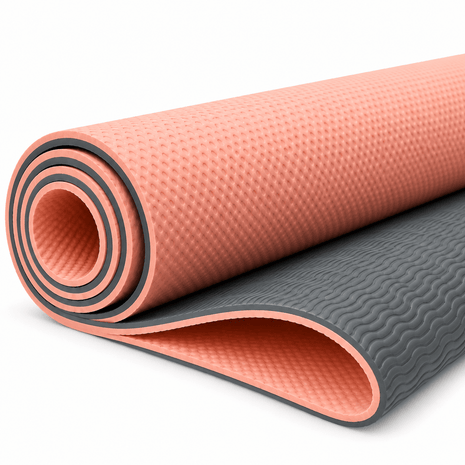 Yoga Exercise Mat - TPE Material 10 mm - Random Colors