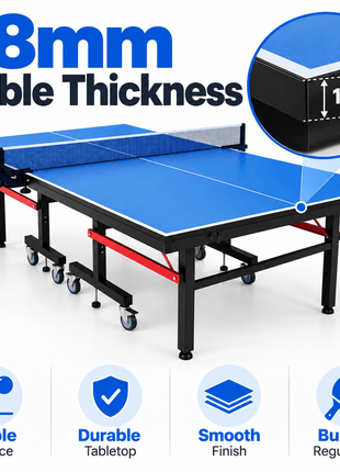 Tango Sports Table Tennis 18mm Imported - Blue