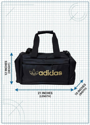 Ads Trefoil Duffel bag 22 Inch - Black