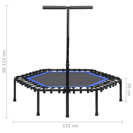 48 Inch Hexagonal Fitness Trampoiline