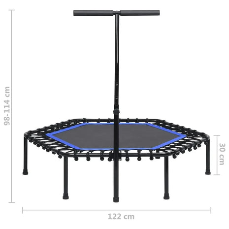 48 Inch Hexagonal Fitness Trampoiline