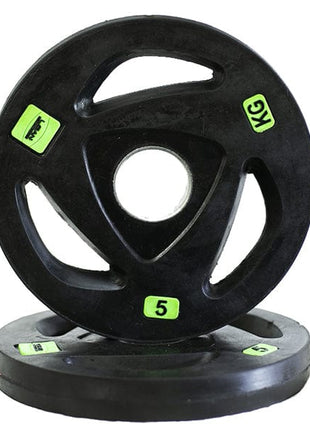 Olympic Rubber Coated Commercial Weight Plates 2.5 to 20 KGS