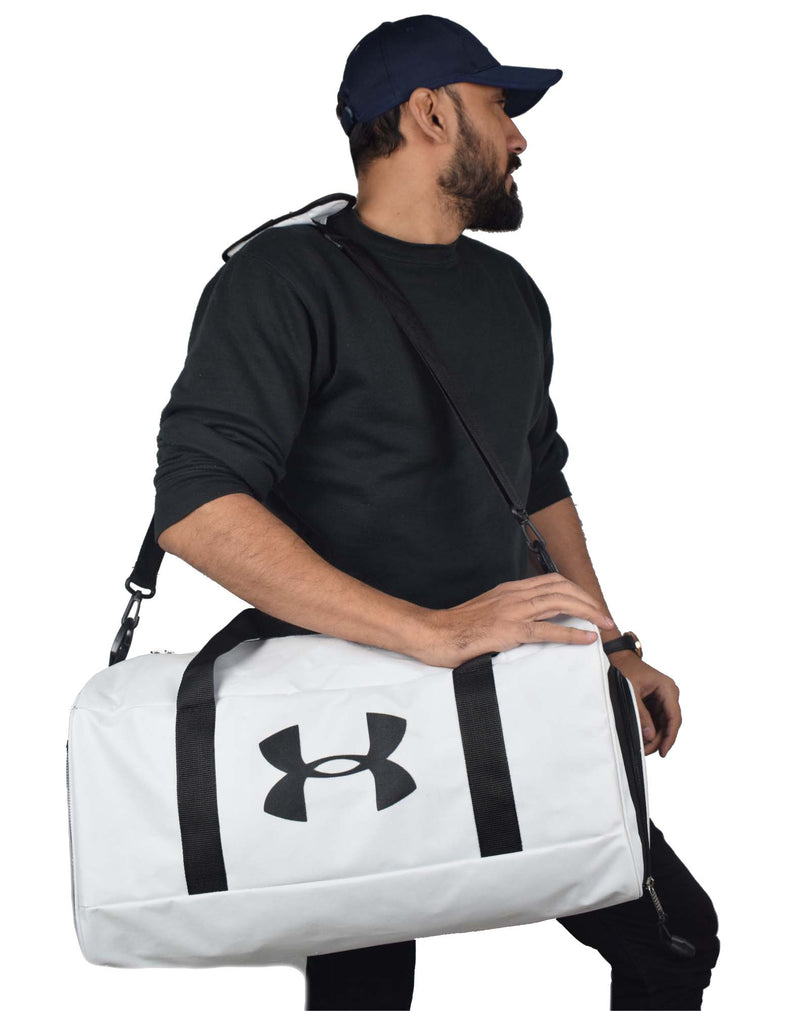 Under Armour ™ Project Rock 3.0 Duffle Bag - White