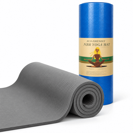 Yoga Exercise Mat 15mm Anti Slip NBR Material Imported