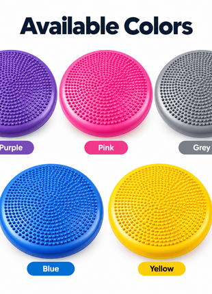 Thickened Yoga Balance Disc – Inflatable Stability Cushion | Massage Seat Pad | Core Trainer | Exercise & Yoga Equipment