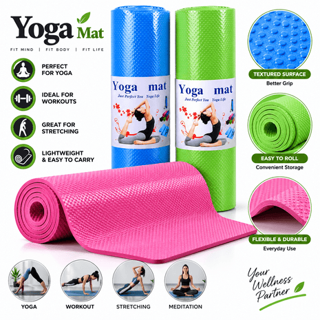 15mm Yoga Mat Anti Slip Yoga Mat
