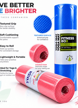 4mm Yoga Mat Anti Slip Yoga Mat