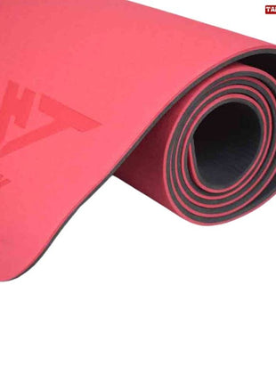 Yoga Exercise Mat - TPE Material 6mm Double Color Red