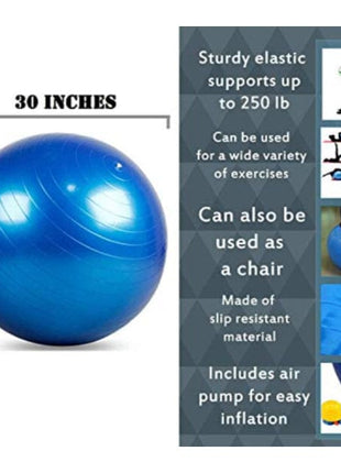 100cm Gym ball with Air pump Tango Sports