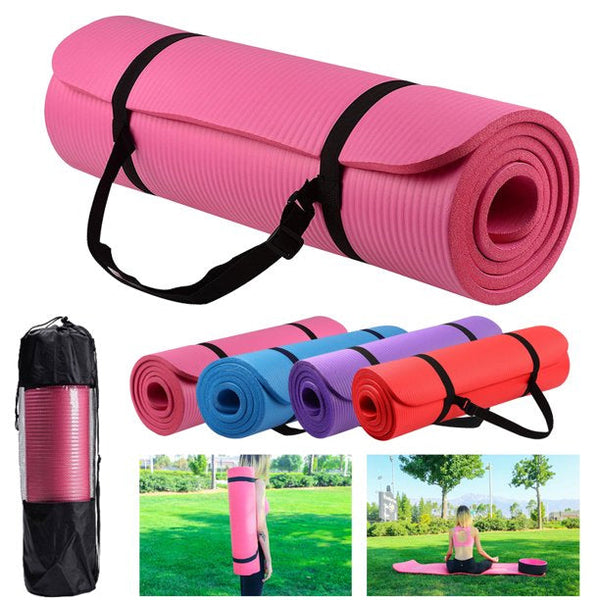 Anti Slip Pink Workout Mat For Women 10mm And 15mm Thickness For Gym, Home,  Sports, Weight Loss, And Fitness Exercise Cushion From Xiaoma_store, $17.37