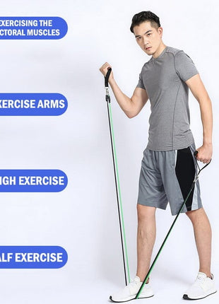 11 piece resistance band set Tango Sports